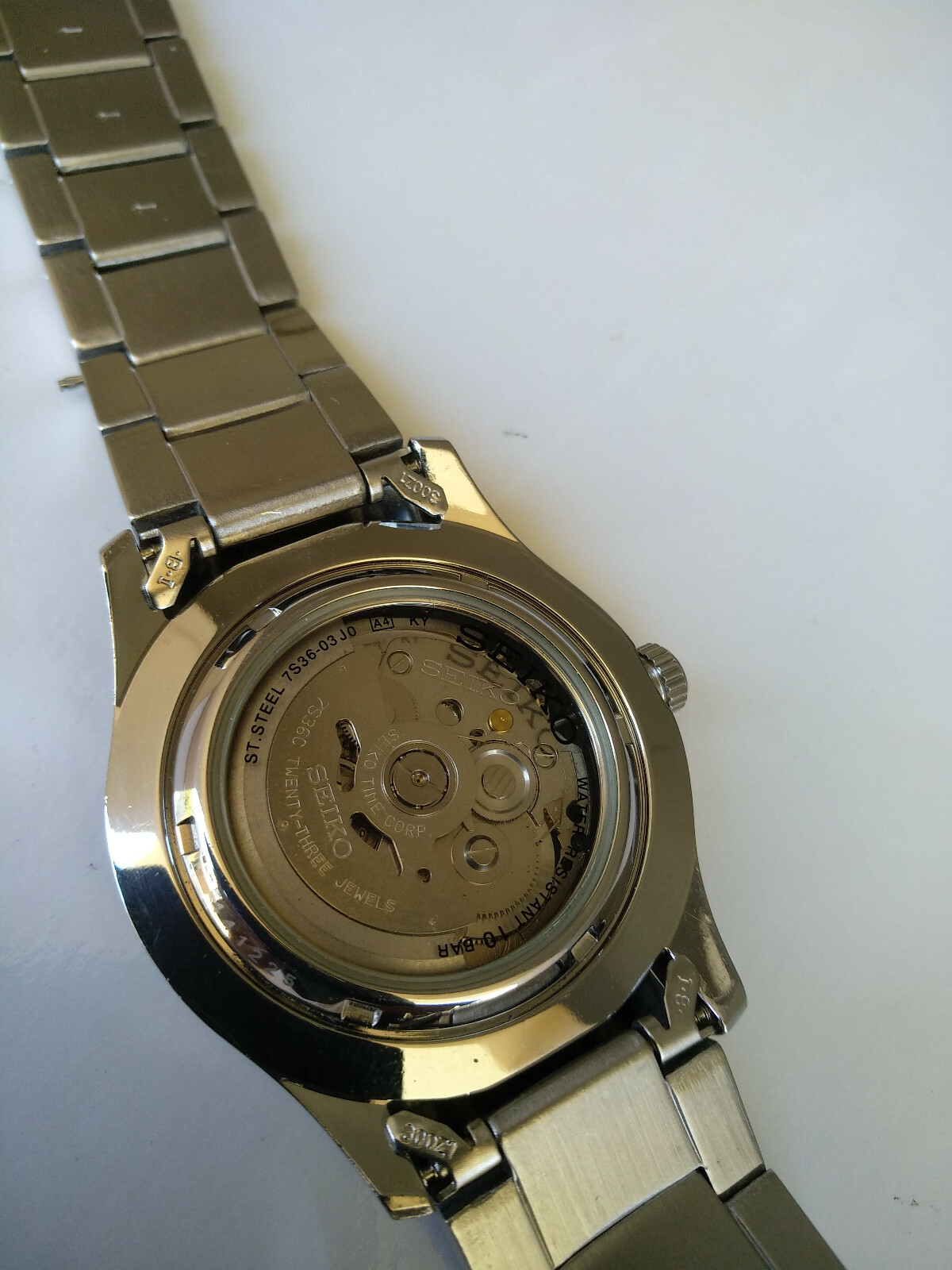 Seiko Automatic 7S36-03J0 5 Sports 23Jewels 42mm Men’s Watch_22