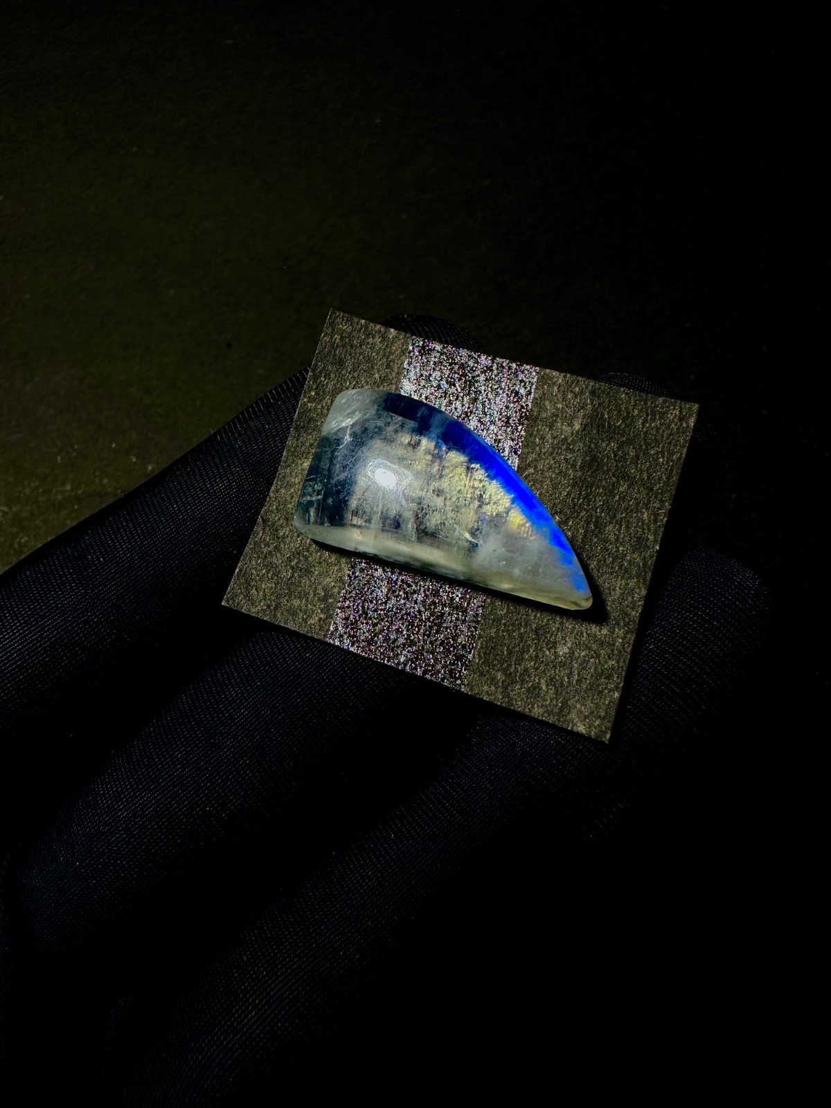 Beautiful Blue Fire Rainbow Moonstone, Fancy Shape Moonstone, Moonstone For SALE