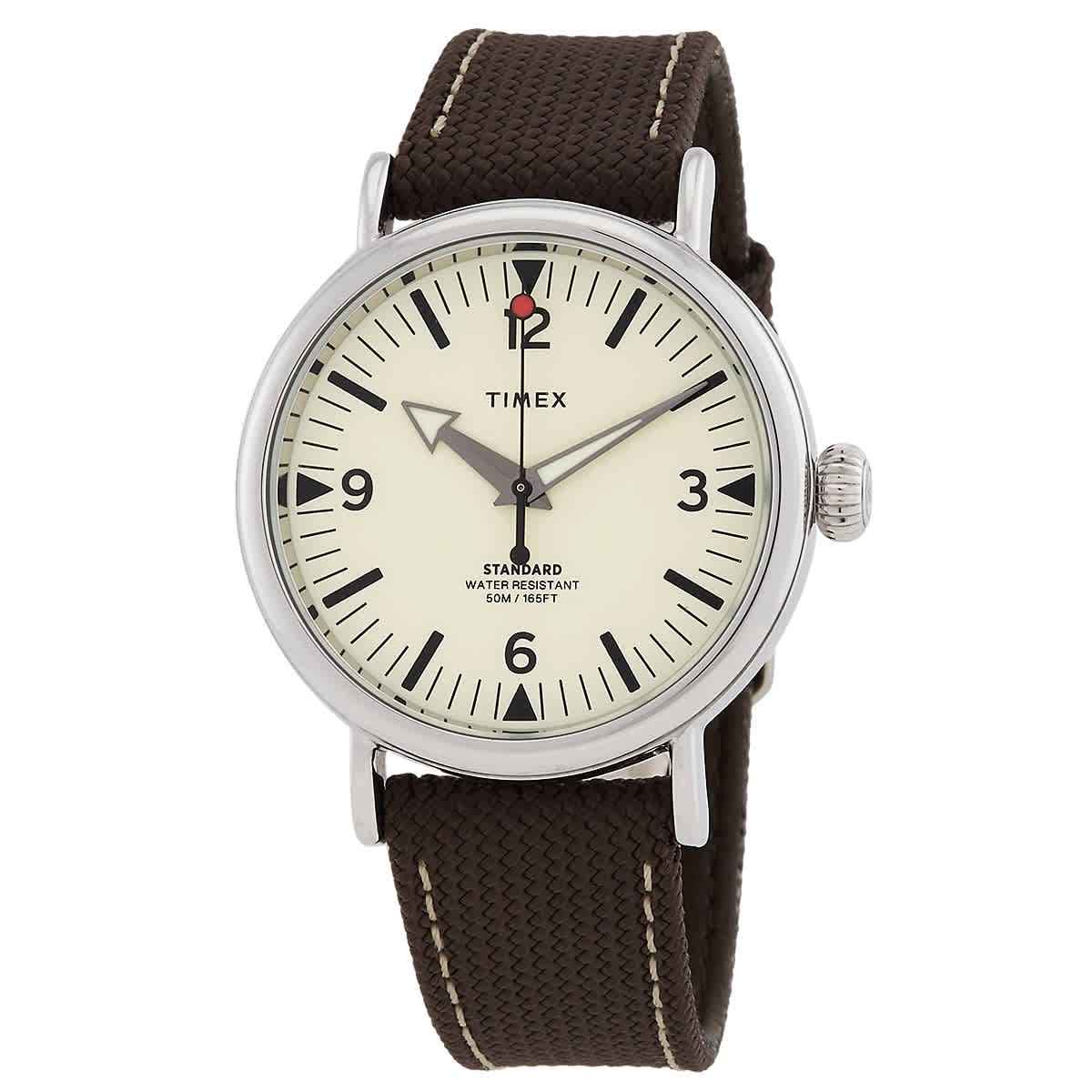 Timex Standard Quartz Cream Dial Men’s Watch TW2V44100
