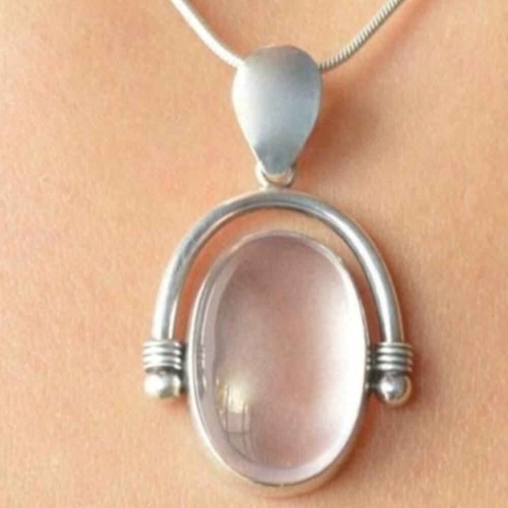 Natural Green onyx Gemstone 925 Silver Handmade Pendent gift for her A-796