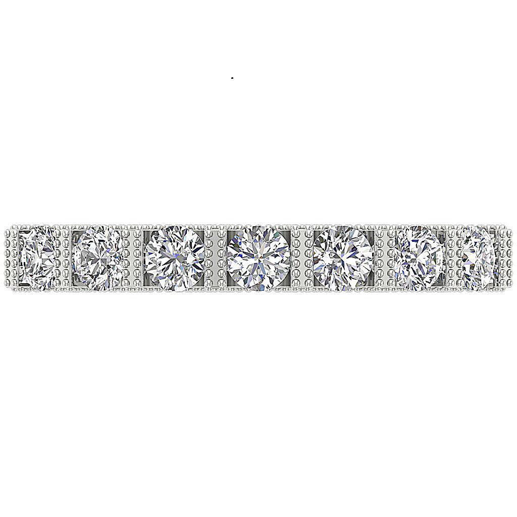 Lab Grown Diamond VS F 0.75 Ct 14K Yellow Gold Engagement Wedding Ring 3.35 MM
