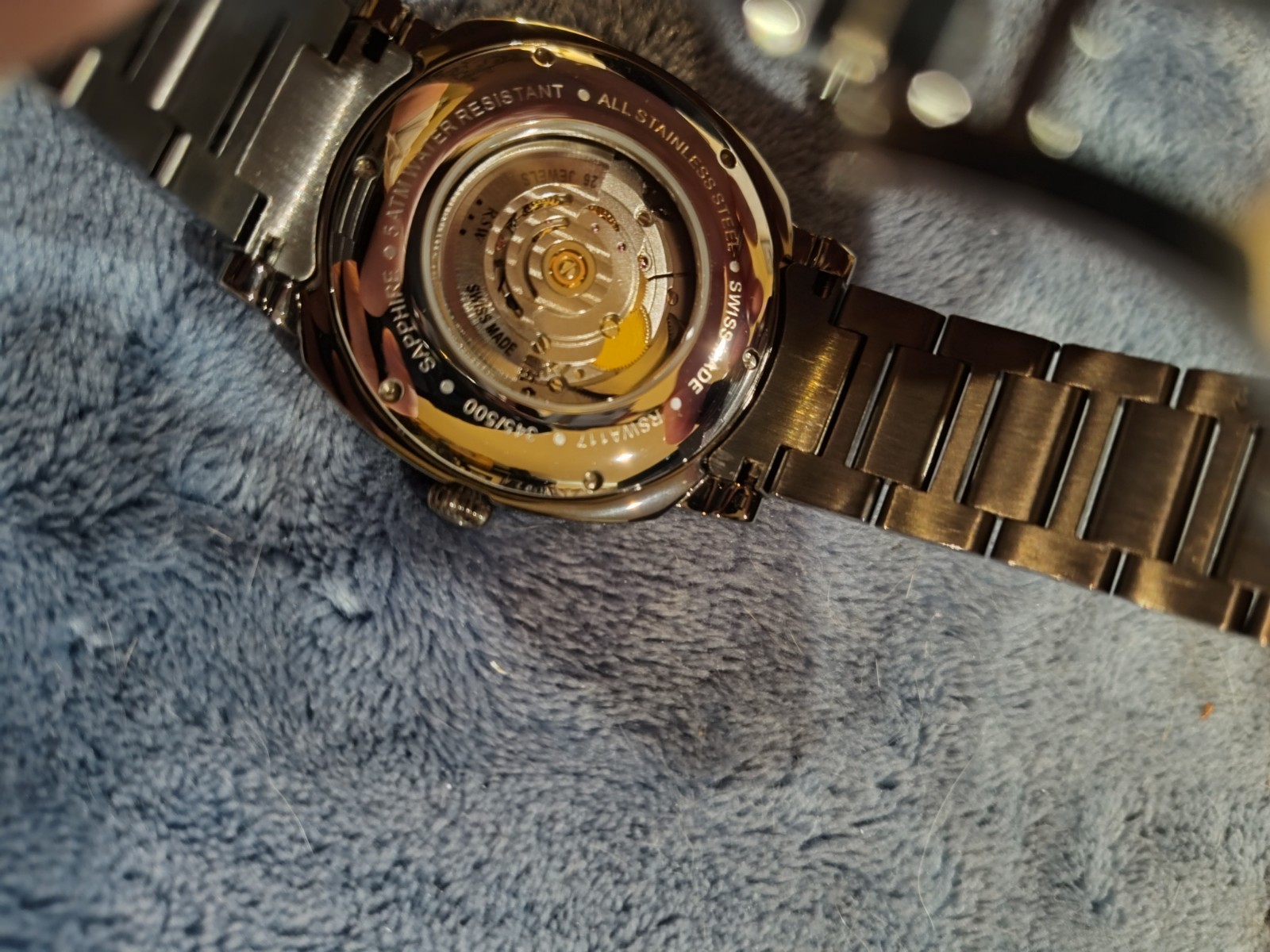 RSW Romeo Dive model RSWA117-TT-2 26 jewel Automatic Limited Edition no. 345/500