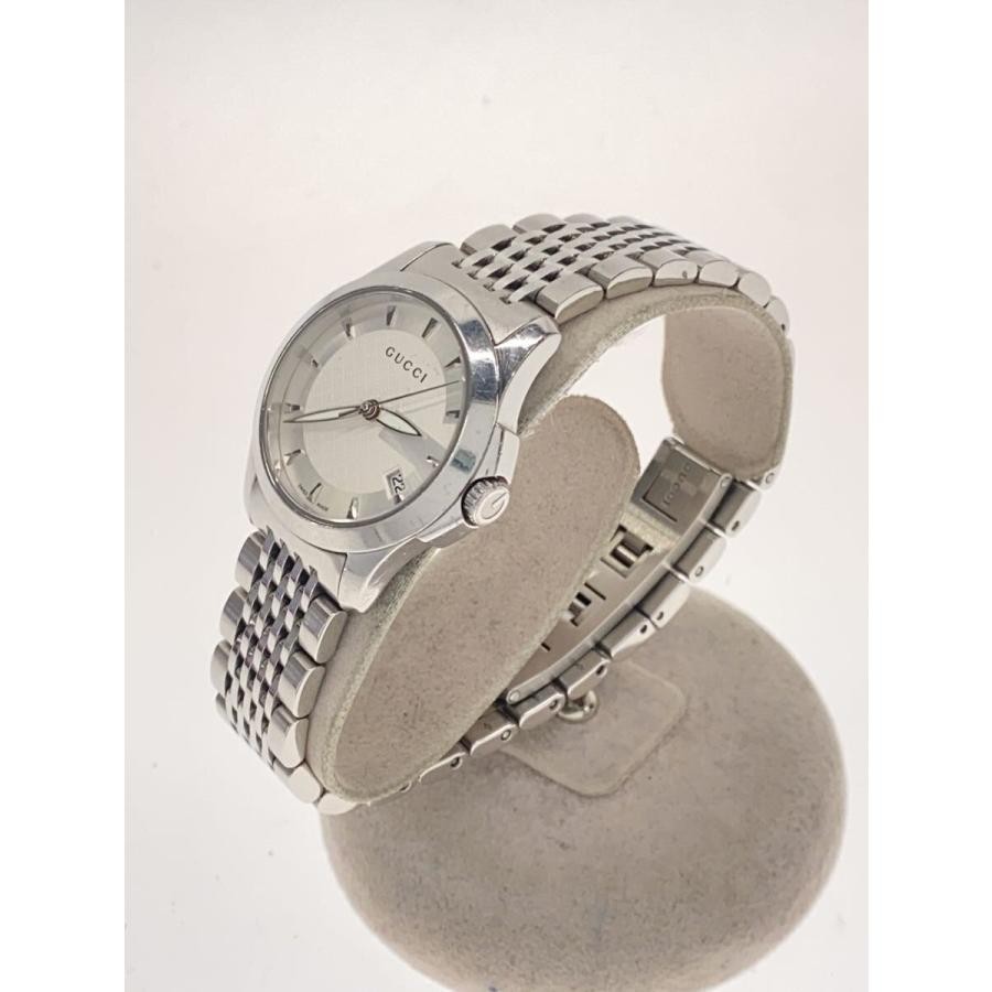 GUCCI 126.5 Case Size 3 ×2.9cm Wrist Size 16cm Used Watch #51419