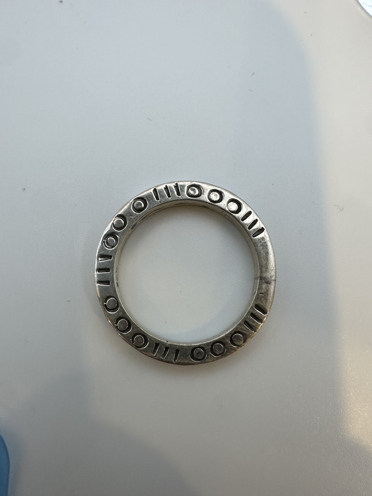 VTG Sterling Silver .925 Made in Mexico ” III OOO” ring 5.9grams, size 10.5
