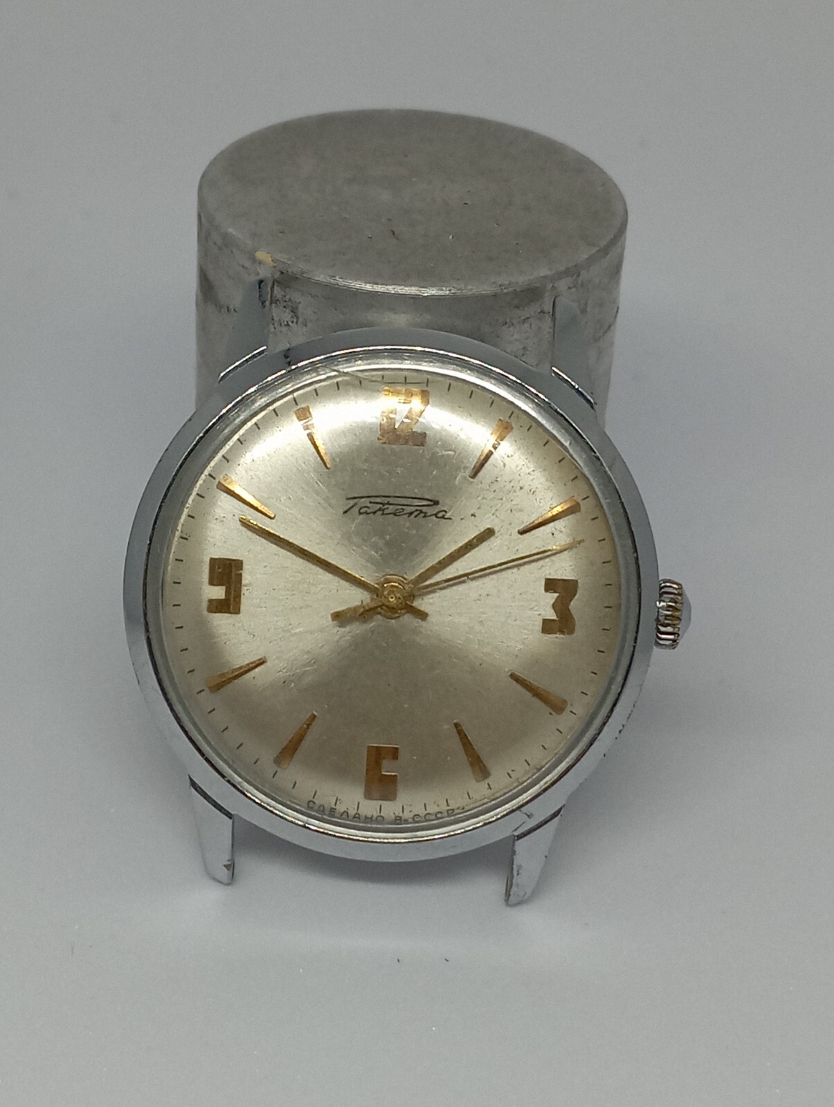 VINTAGE Rare USSR made RAKETA cal. 2609.I watch SOVIET 17 jewels working