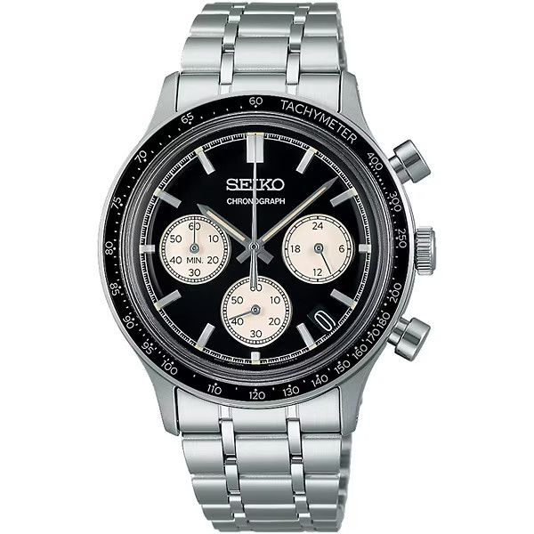 SEIKO Panda Dial Chronograph Quartz Men’s Watch JDM SBTR05
