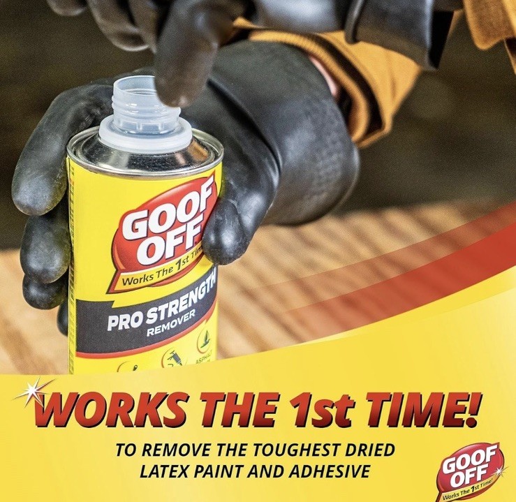 Goof Off FG653 Professional Strength Remover, Pourable 16 Fl Oz (Pack of 1)
