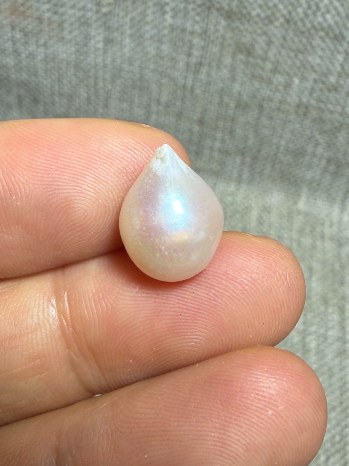50g 35PCS 7-9mm Natural Cultured Pearl Loose Beads Baroque White Freshwater DIY