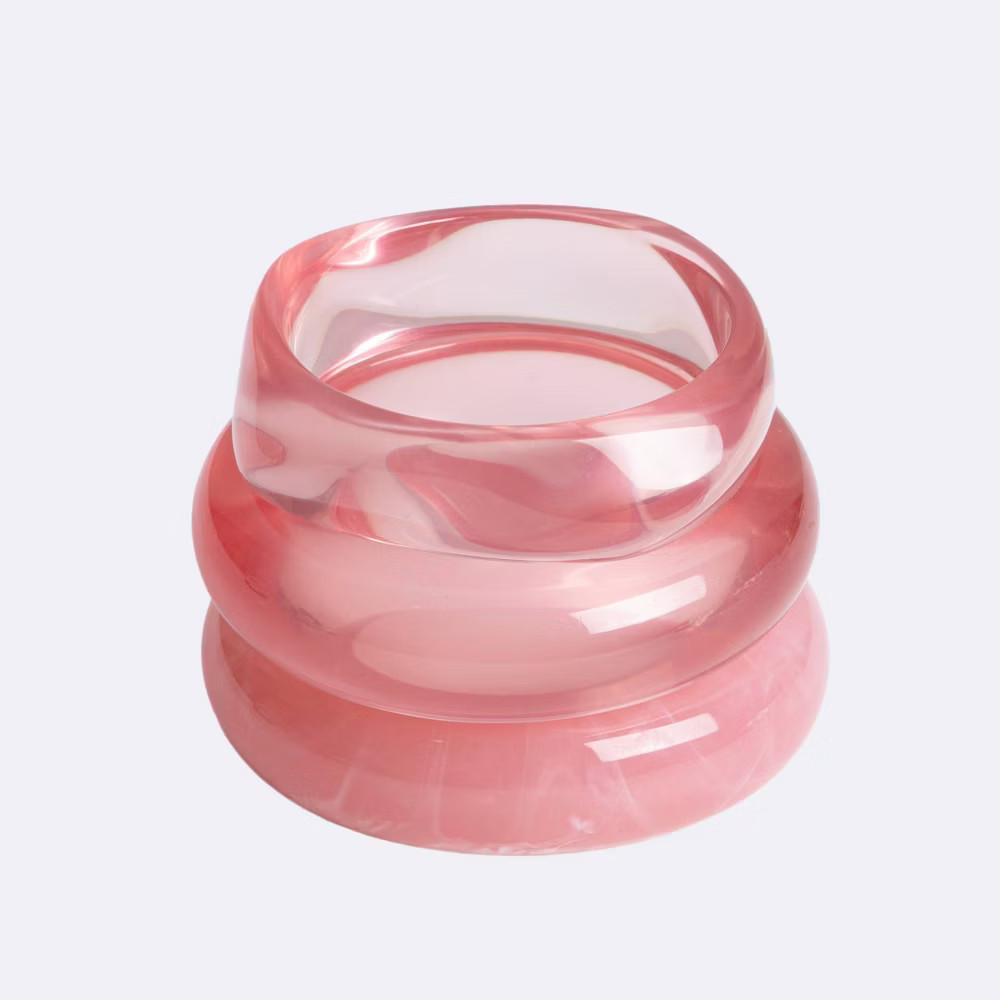 Luv Aj Formenta Bangle Set 3pc – Pink