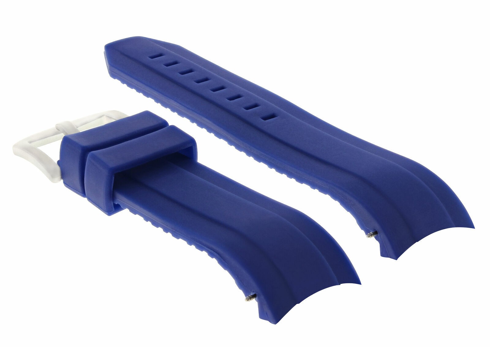 22MM SILICONE RUBBER WATCH STRAP BAND FOR ORIENT BLUE RAY II AA02005D CURVED