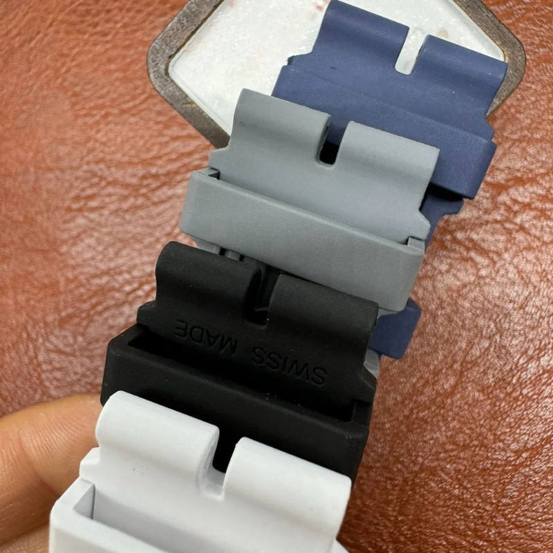 23/20mm Rubber Watch Strap Fits for Vacheron Constantin QUAI DE LILE 86050