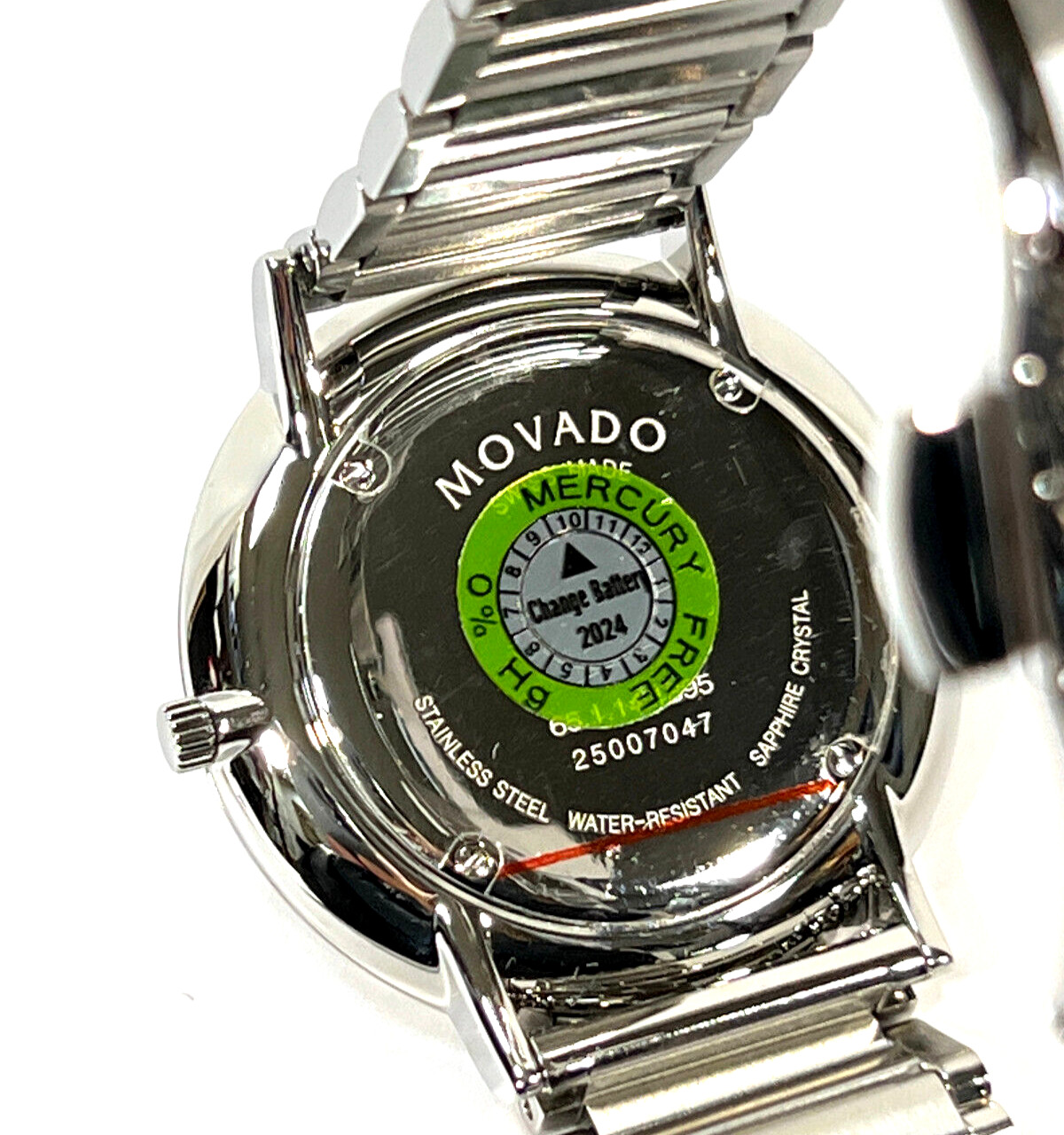 Movado Ultra Slim 40mm Stainless Steel Black Dial Swiss Men’s Watch