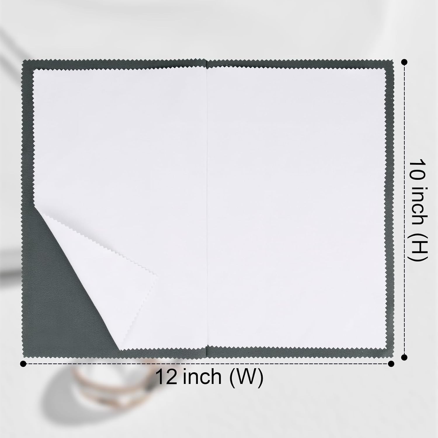 Reusable X-Large 2PC Jewelry Cleaning Cloths – Gentle & Effective Care for All