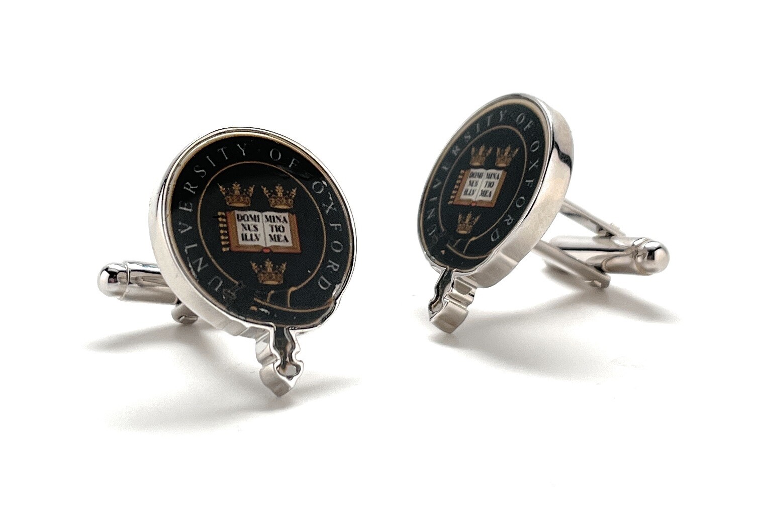 Oxford British Cufflinks British University Emblem Shield Crest England College