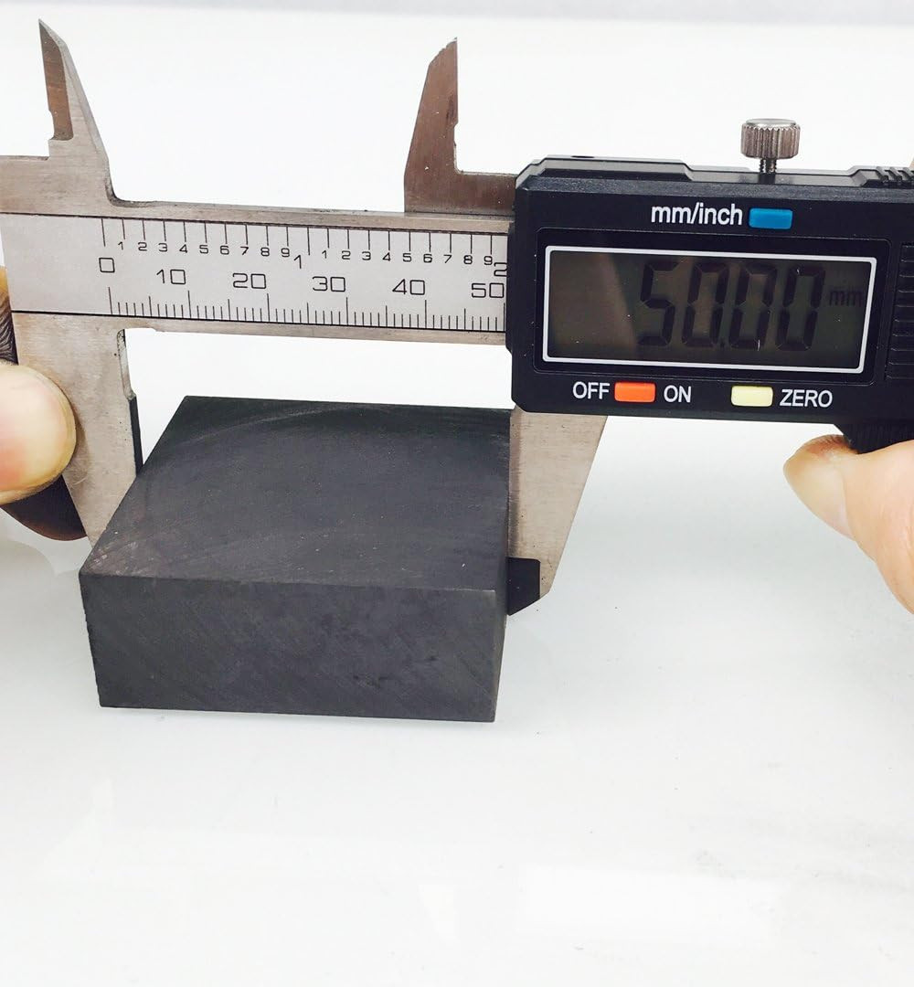99.9% Purity Graphite Ingot Block EDM Graphite Plate Milling Surface (50Mmx50Mmx