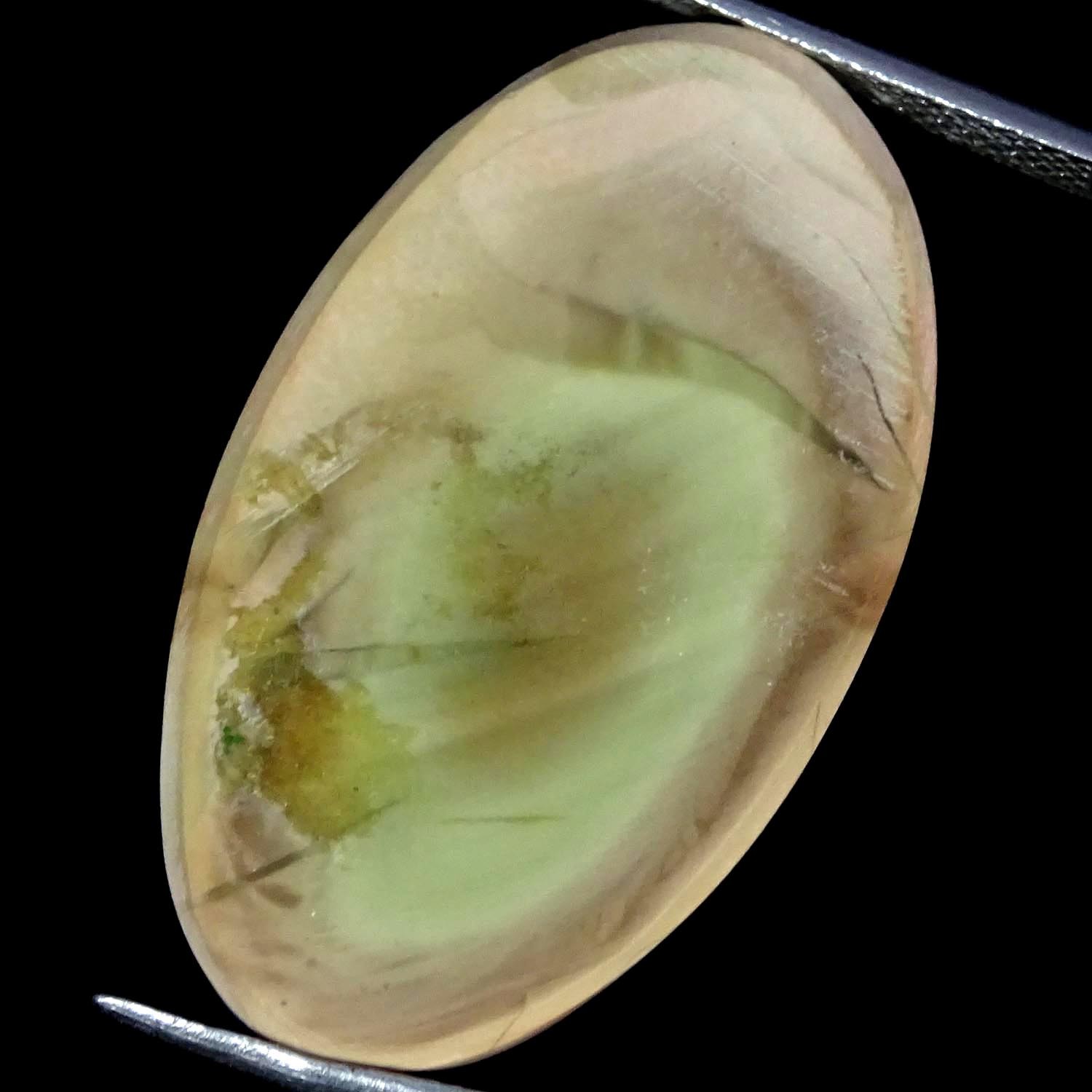 23.10Cts Natural Jewelry Making Imperial Jasper Oval Cabochon 19X34X4MM