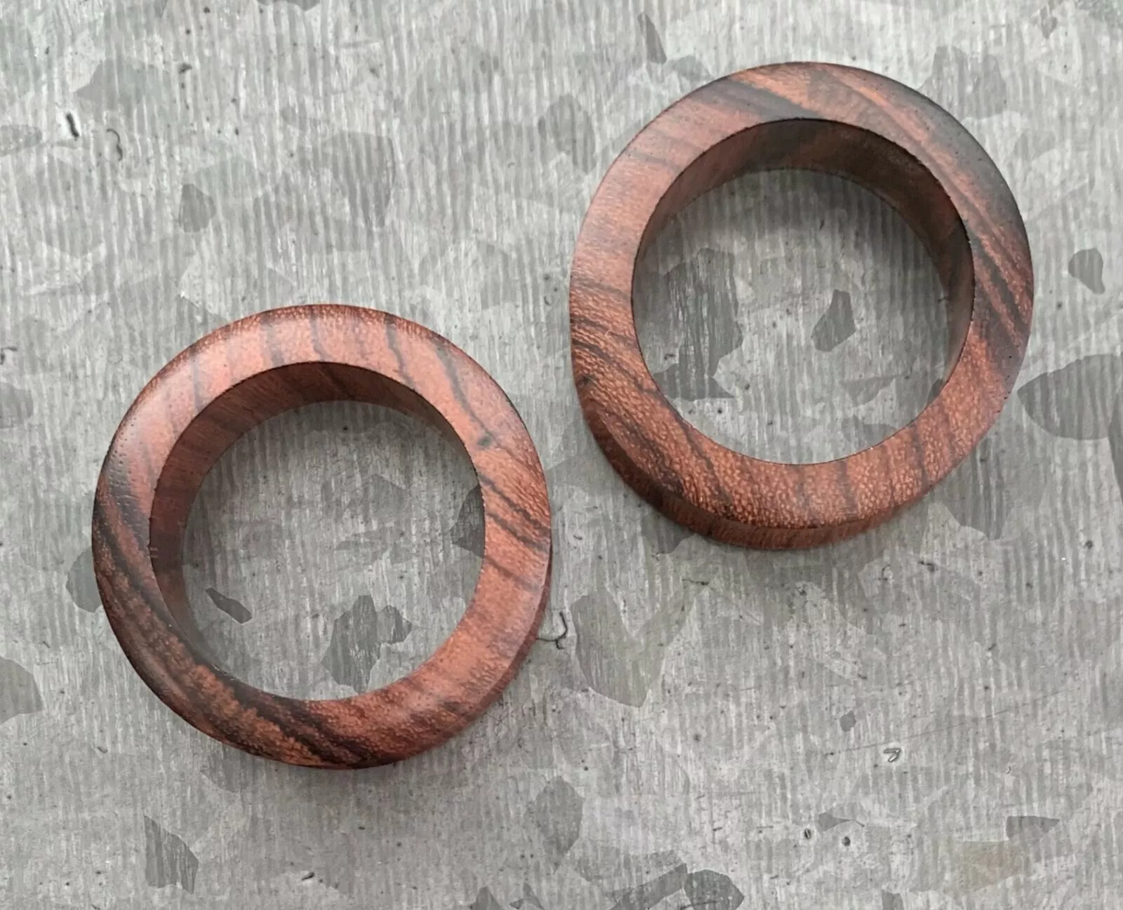 PAIR Sono Wood Tunnels Organic Plugs Earlets Gauges Body Jewelry