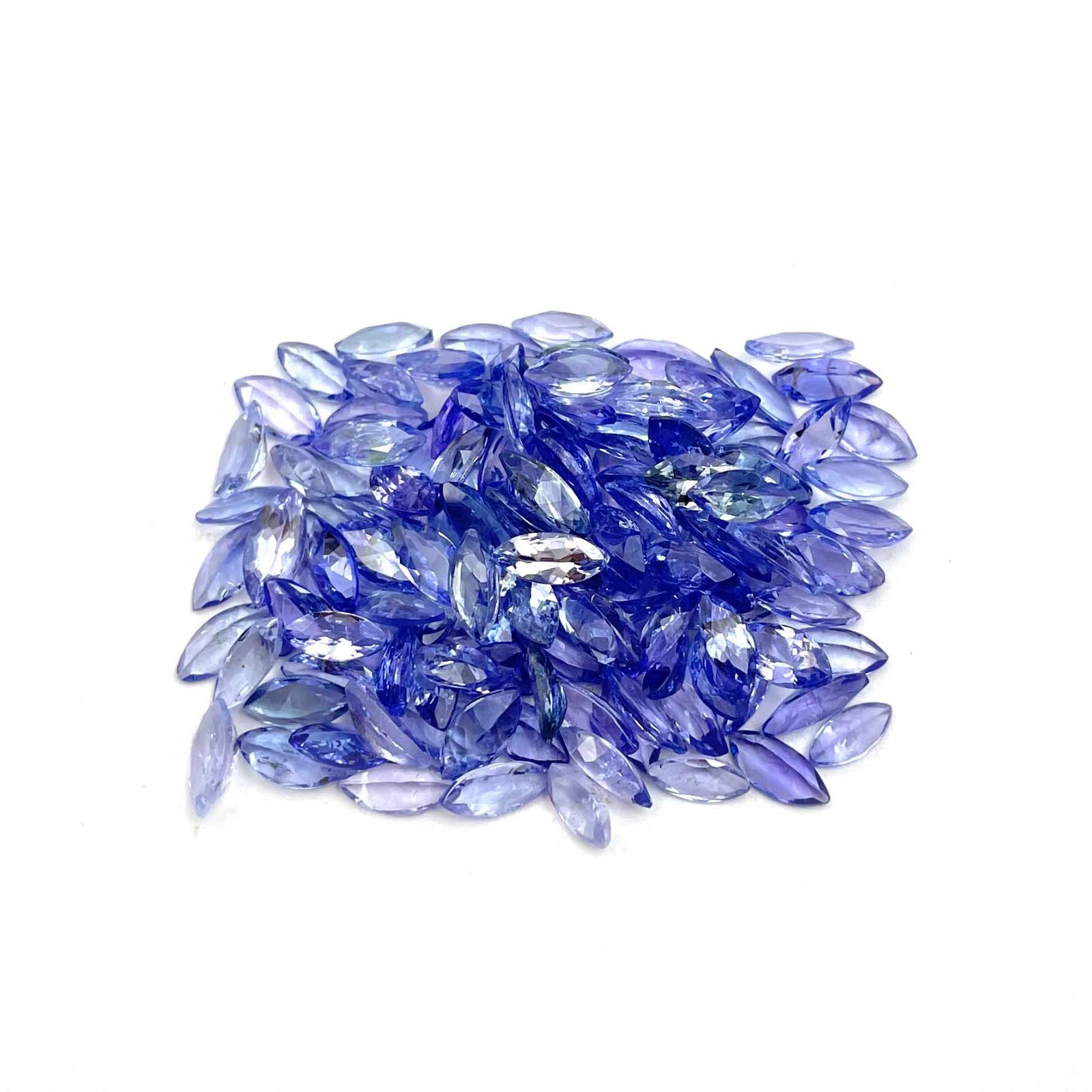 10 CT Natural Tanzanite Marquise Cut Loose Gemstone Lot 55 Pcs 2.50*5-3*6 MM