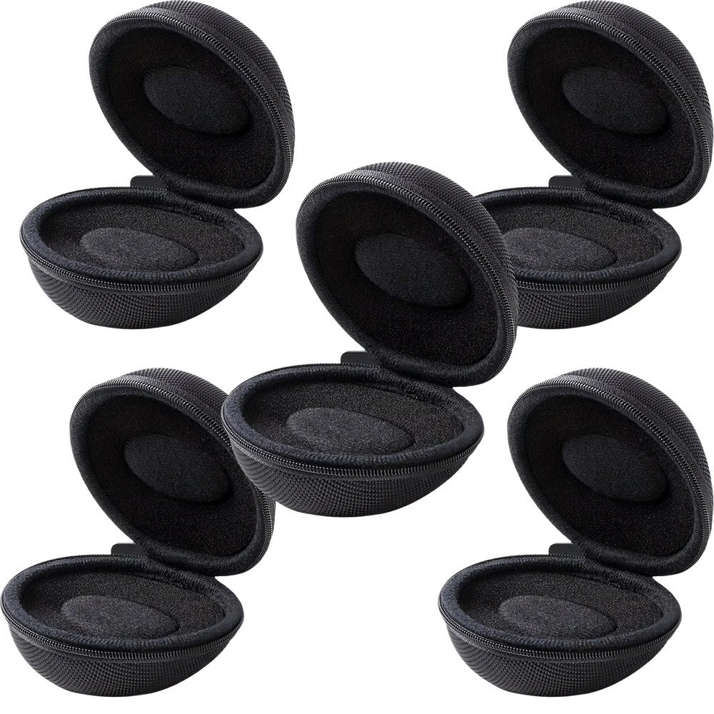 Pack of 2 Zipper Travel Watch Cases Single Watch Storage Boxes for Wristwatches