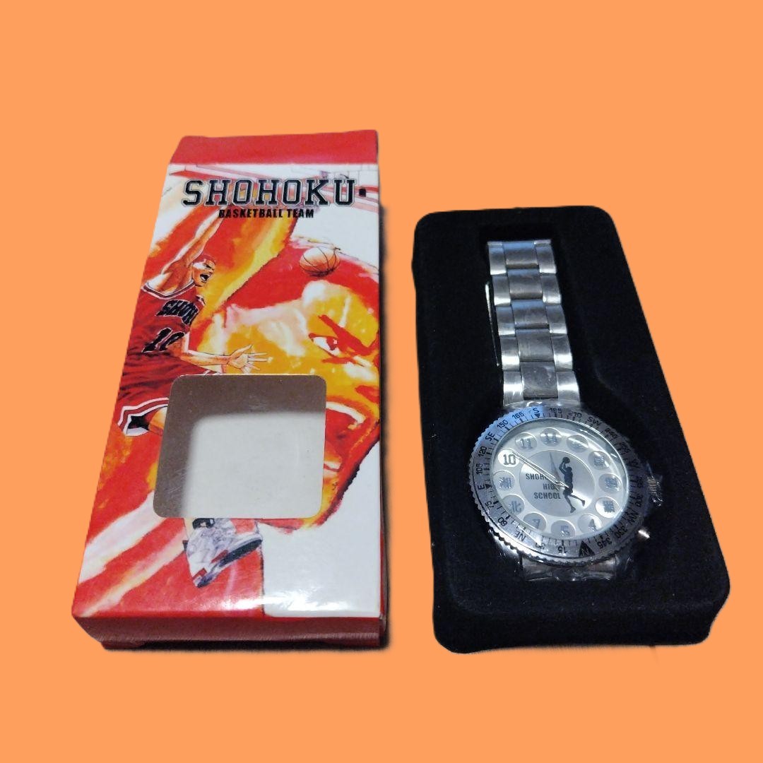 SLAM DUNK Shohoku Wrist Watch Anime Vintage Collectible Hanamichi Sakuragi Japan