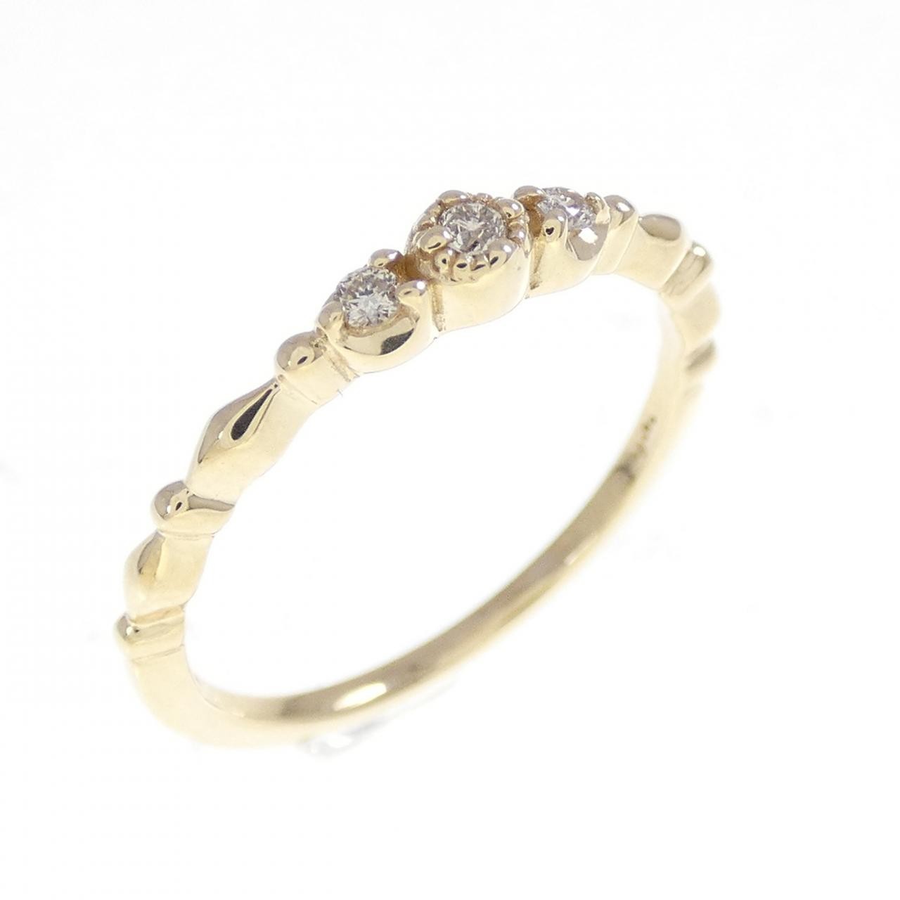 Authentic Agate Diamond Ring 0.04CT #260-008-286-6655