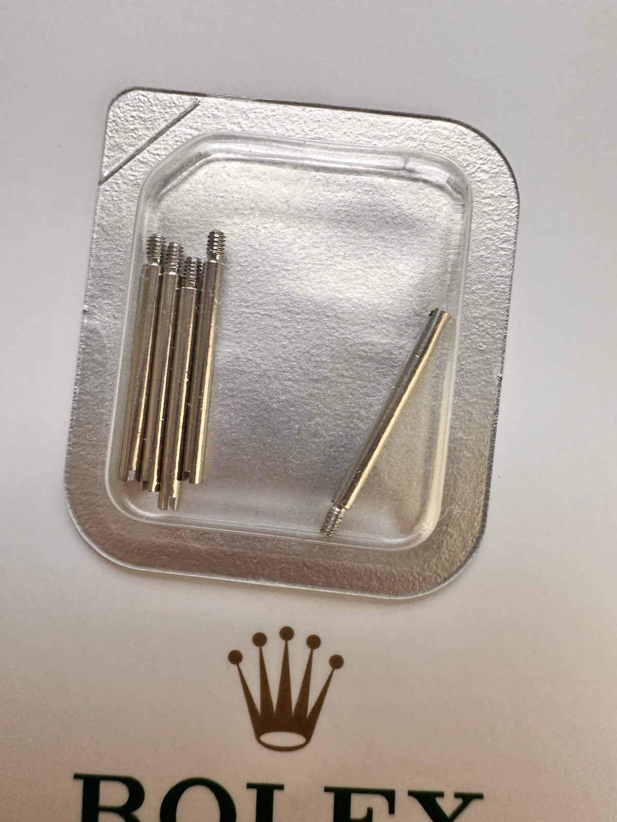 Genuine Rolex 32-23077 Screws 5pcs D1.35 M1.2 L15.93 ST 63200 63201 63203 63600