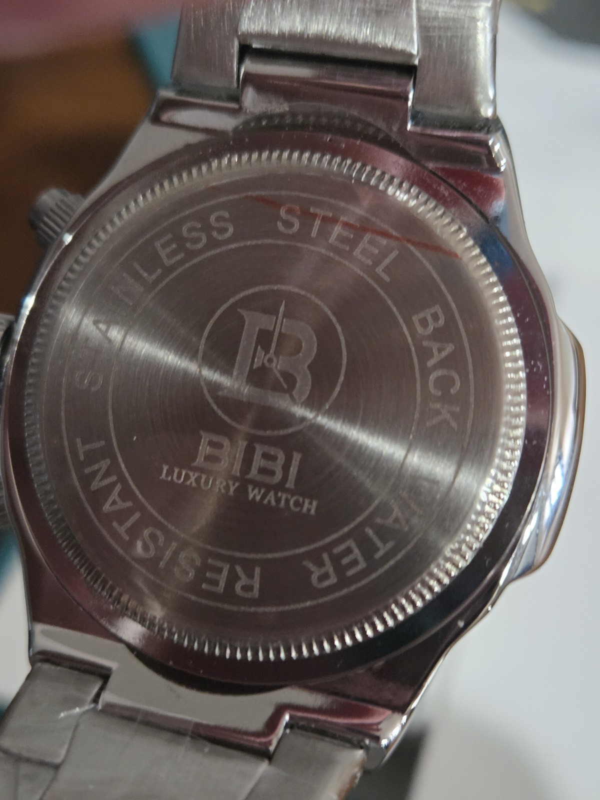 BIBI B0235 Blue Dial, Silver Case With Silver Band