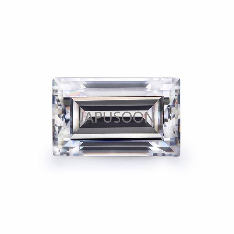 5~20pcs VVS1 D Color Excellent Baguette Cut Moissanite Loose Gemstones