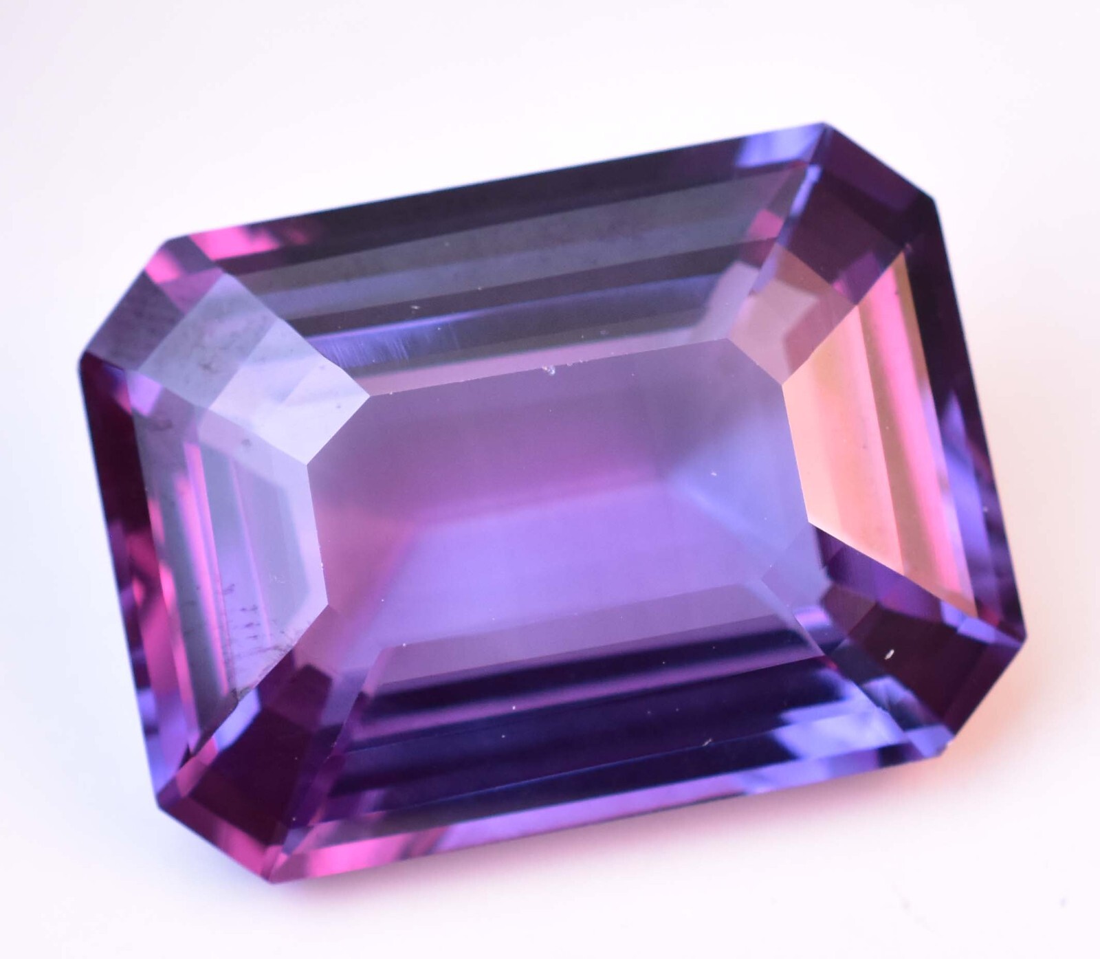42.40 Ct Natural Color Change Alexandrite Certified Flawless Loose Gemstone