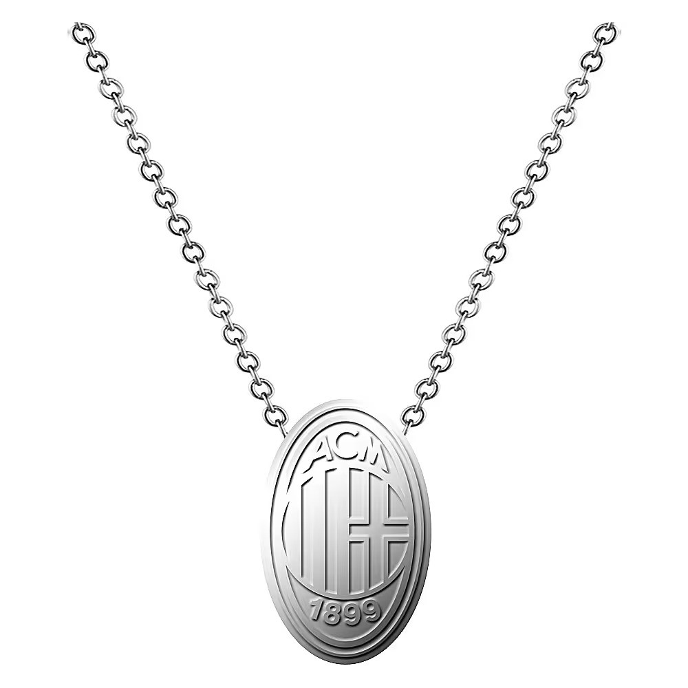 Womens Necklace AC MILAN B-MC001DAS Stainless Steel OFFICIAL