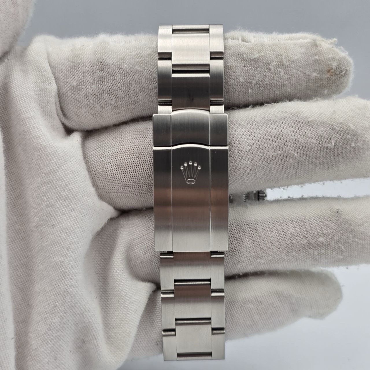 2019 PAPERS Rolex Oyster Perpetual Silver Stick Dial Steel 36mm 116000 BOX