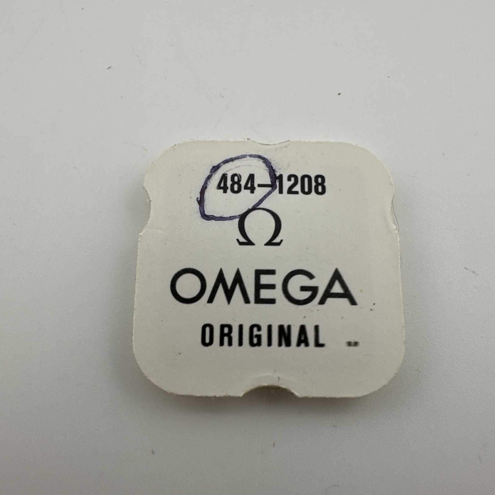 NEW Genuine Omega Original Mainspring Cal. 484 Part 1208 Swiss Made 484-1208