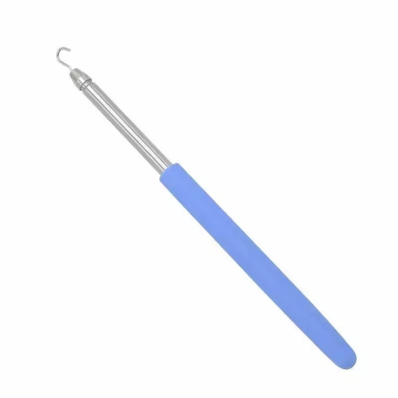 Strong Portable Bracelet Fastener Helper for Necklace & Watch Clasps Tool (Blue)