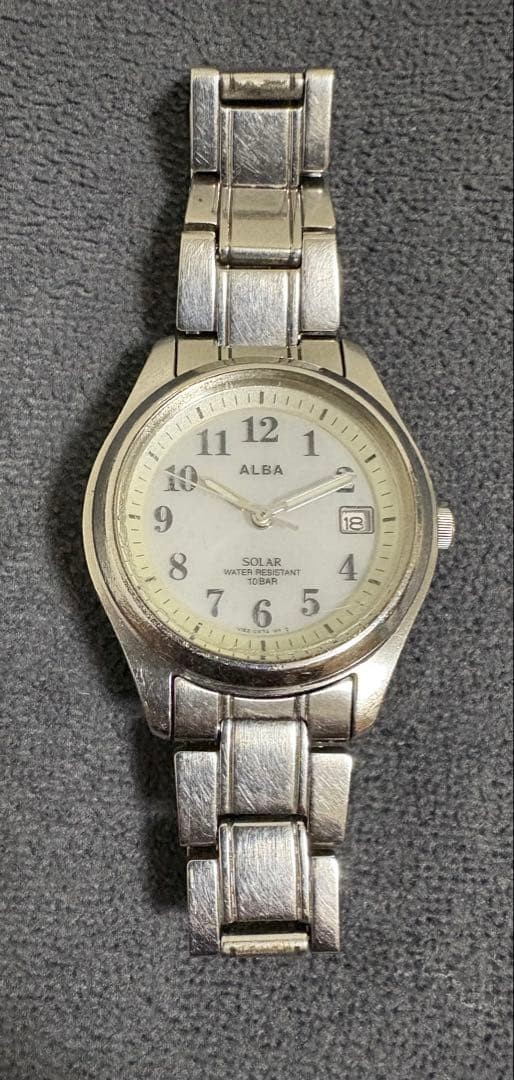 ALBA SEIKO Japanese-made metal band women’s watch