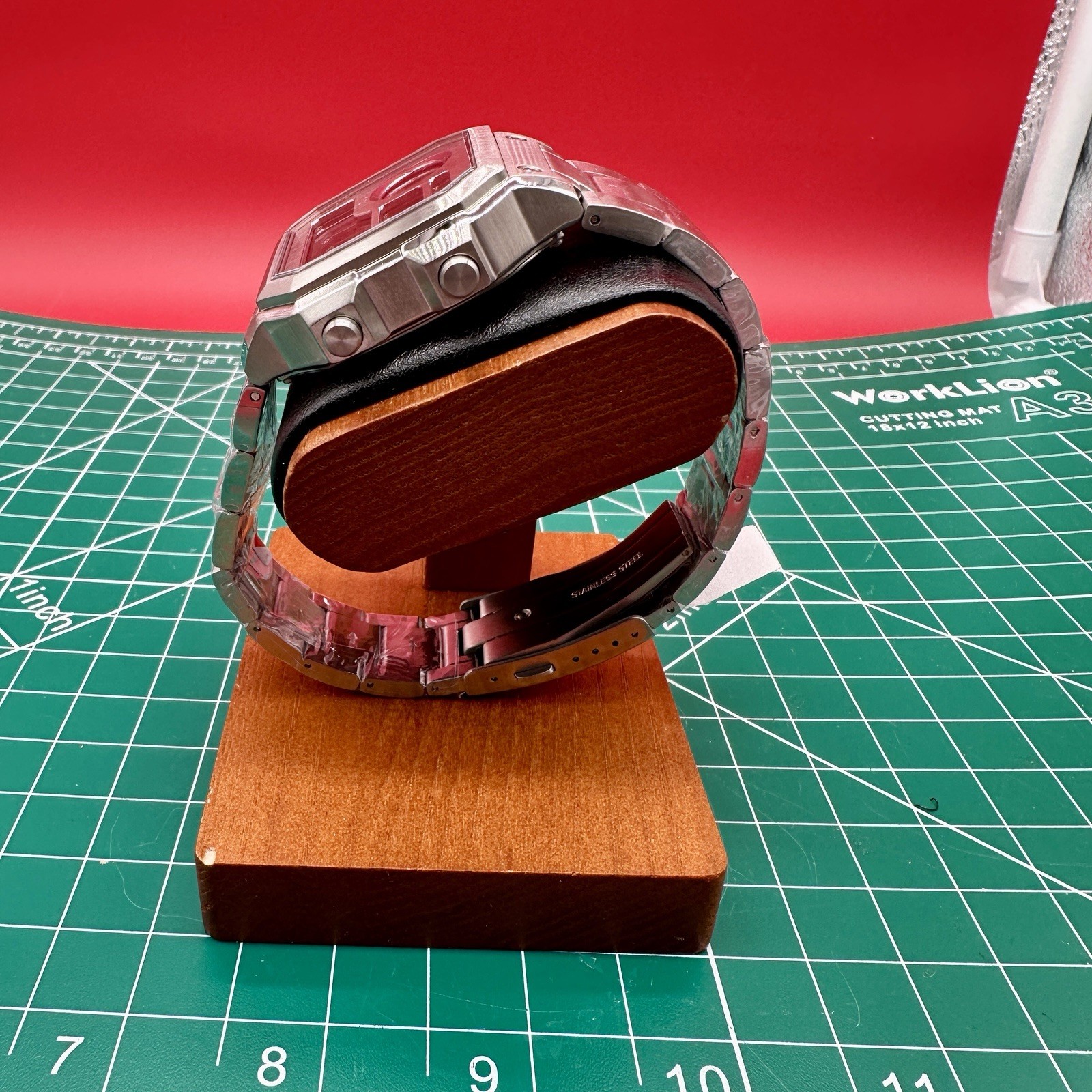 Custom Casio Royale | World Time | Stealth Metal Case Mod | AE1200WH | Sapphire