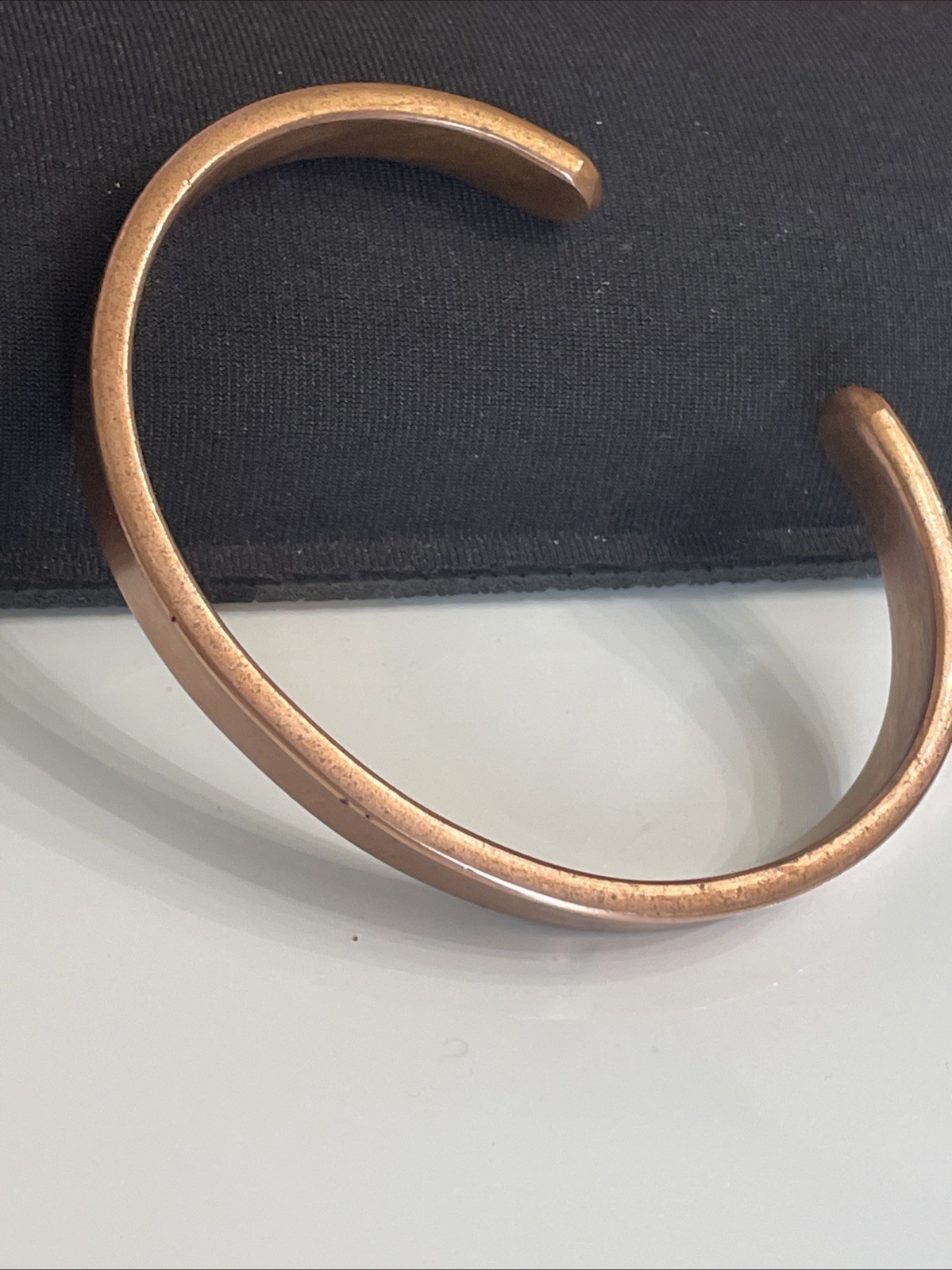 Copper Bracelet Cuff 45 Grams 7.25” 9mm wide