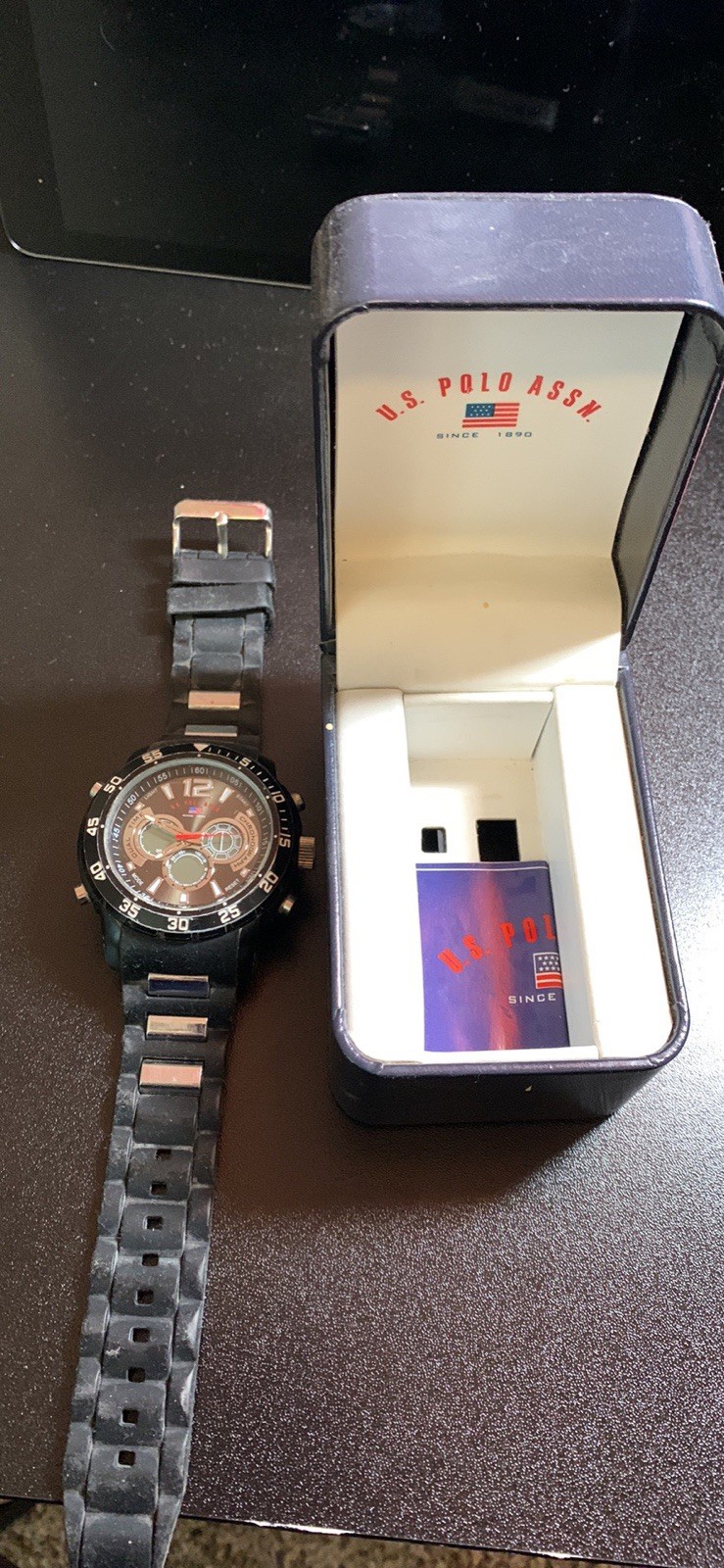 U.S. Polo Assn. Sport (Modelo US9544WM), reloj deportivo ana-digital