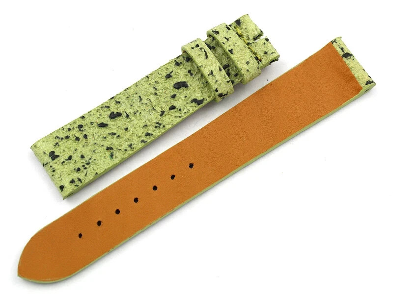 Made Italy Genuine Green Leather Handmade Strap Various Sizes Excellent Quality