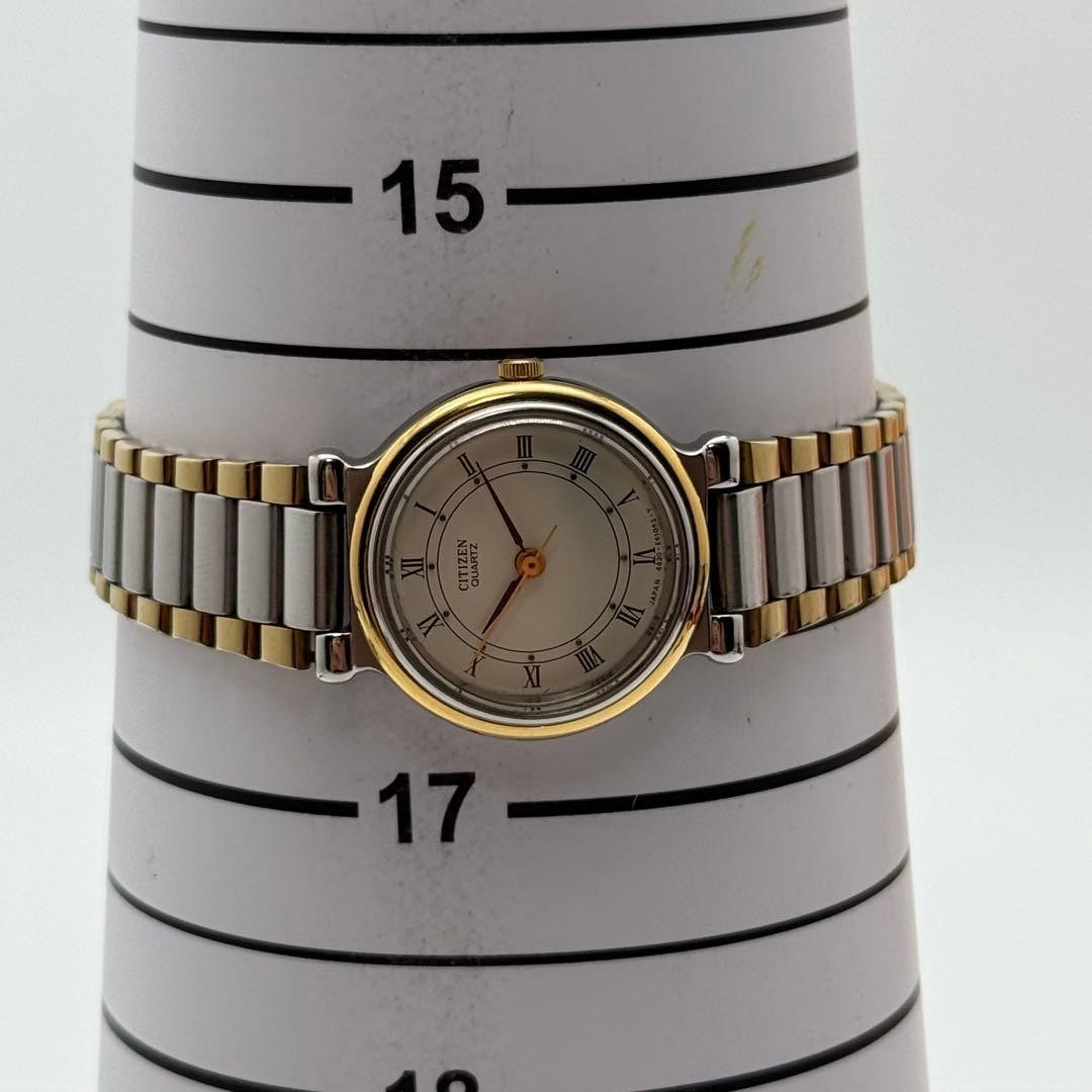 CITIZEN New Battery Wristwatch Working Item 4630 E60574 Combination