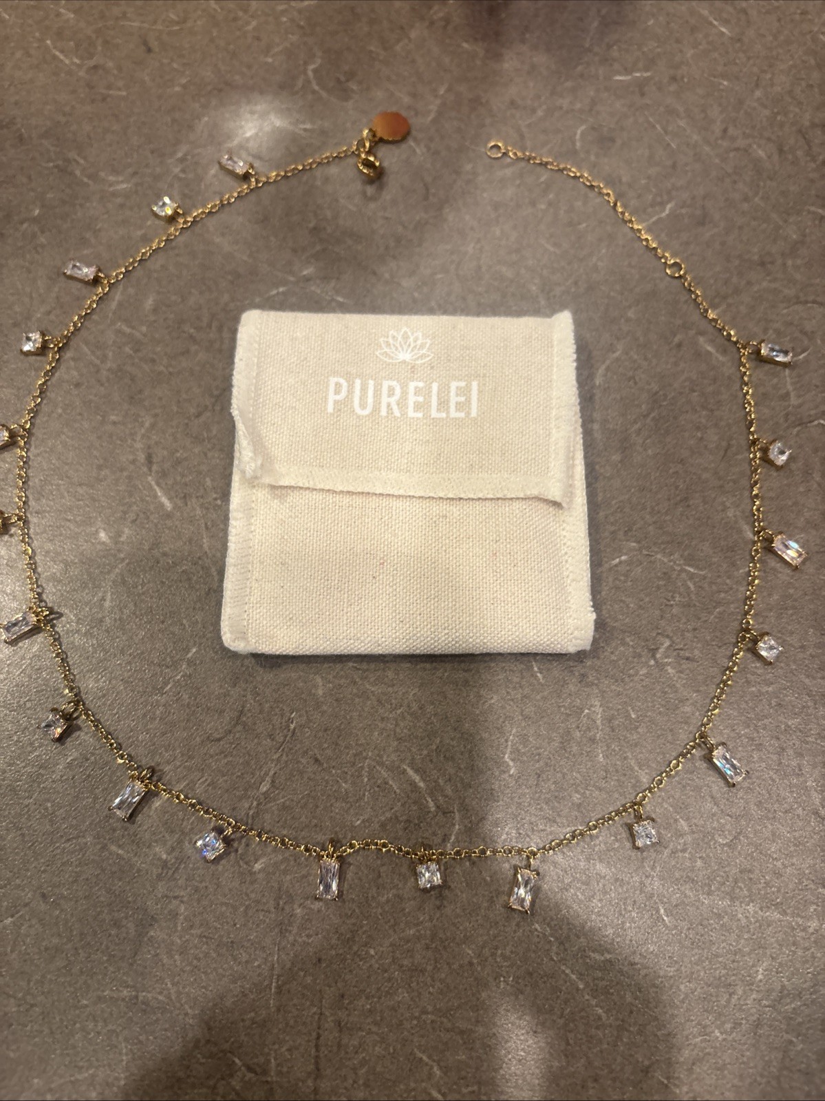 Purelei® Powder Necklace Stainless steel jewelry Waterproof 15.75-17.72 inches