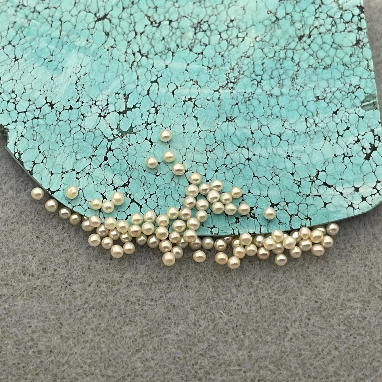 5 UNDRILLED Rare AAA F.W. Tiny Seed Pearls ~2.0-2.2 mm, Victorian Jewelry Repair
