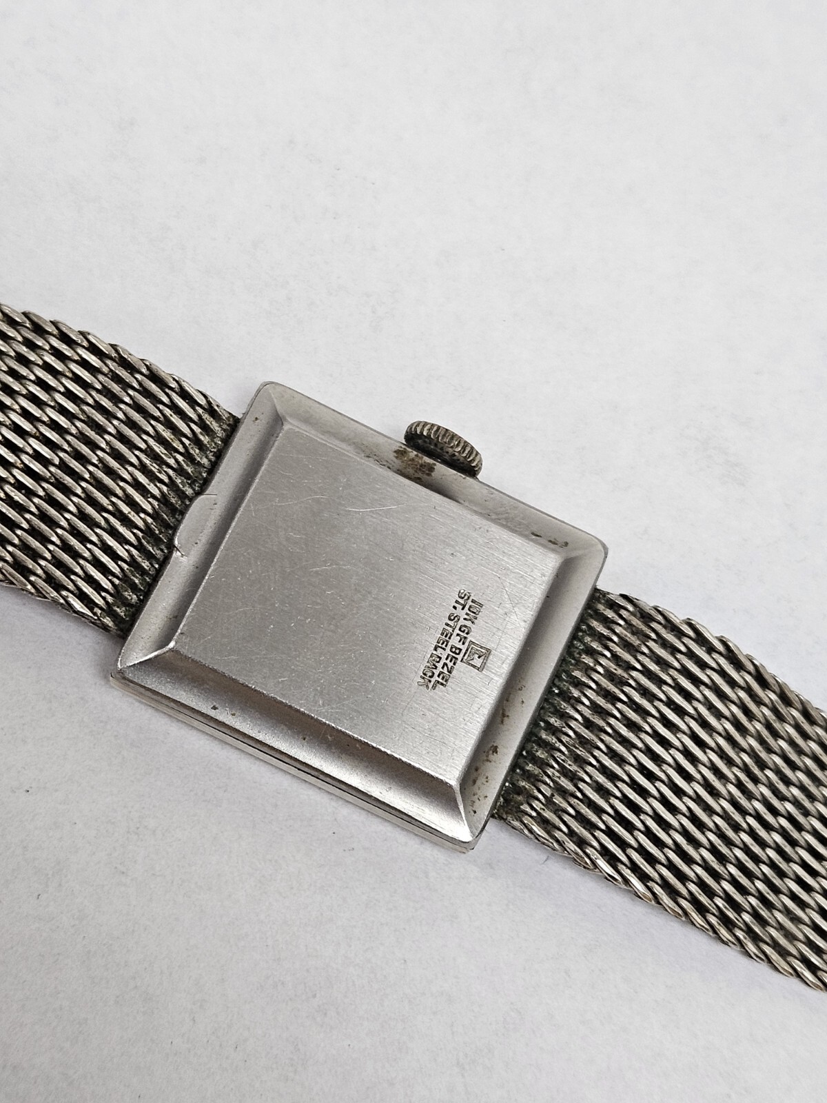 Vintage NICOLET 17 Jewel Watch Meyer Jewelry VIP Lifetime Swiss Mechanical Wind