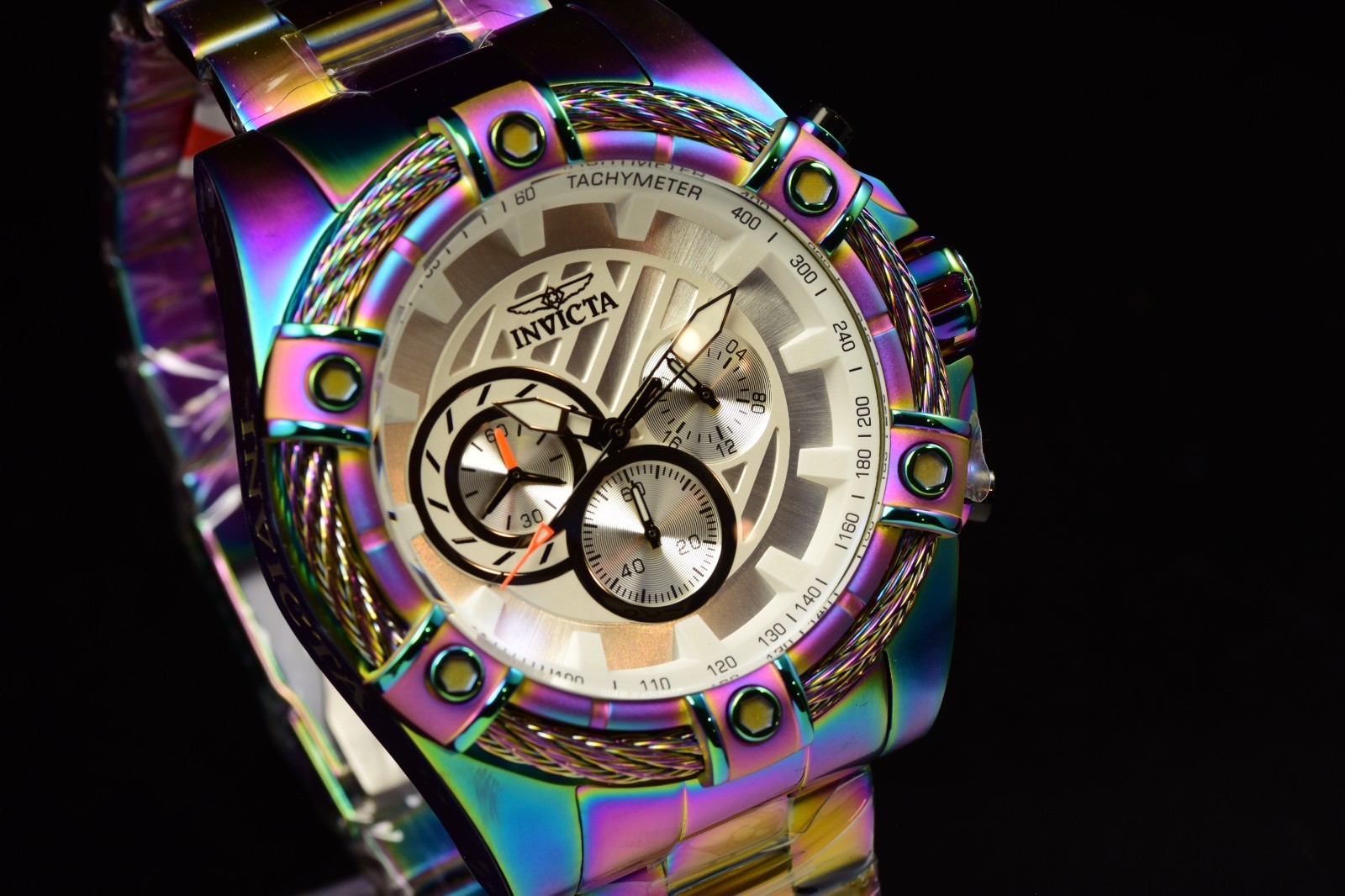 Invicta Pro Diver Men’s Champagne Dial Automatic Stainless Steel Gold Watch