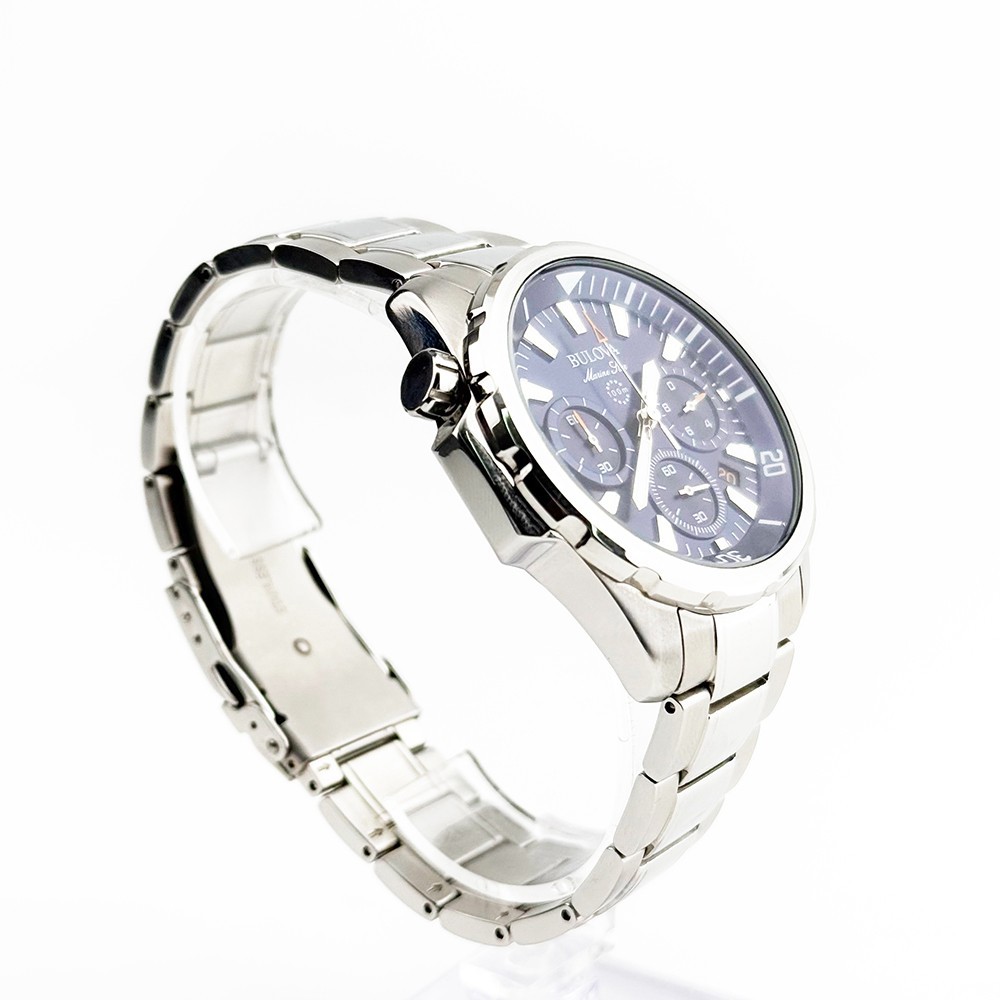 Bulova 96B256 Marine Star Watch Stainless Steel Calendar Six-Hand Chronograph