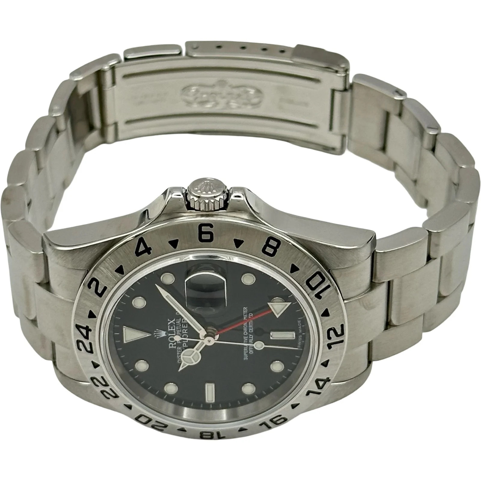 ROLEX 2 16570 40mm Stainless Steel Black Dial Automatic Watch OKW2419