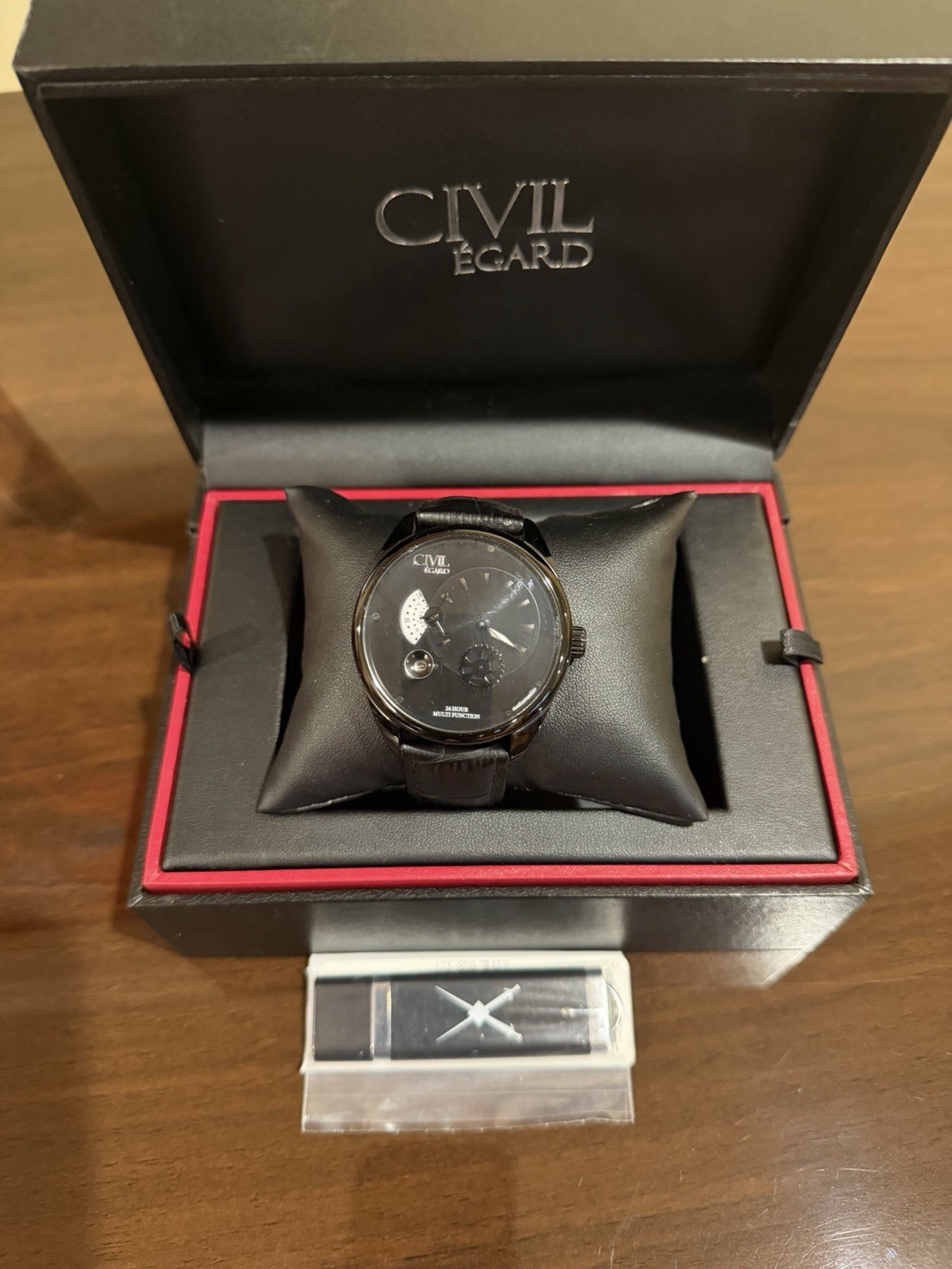 Egard Watch Civil Black