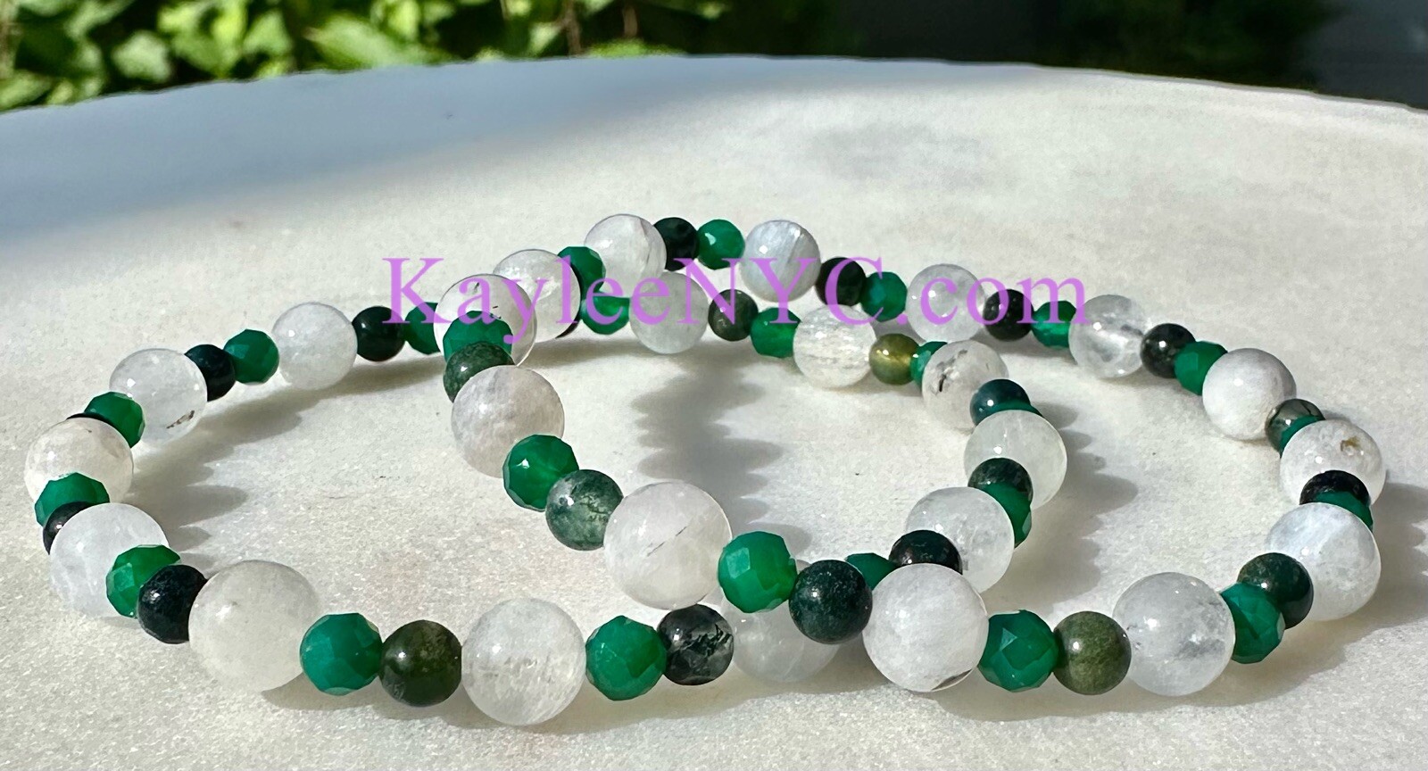 Wholesale Lot 6 Pcs Natural Crystal Gemini Zodiac Stretch Bracelet Healing