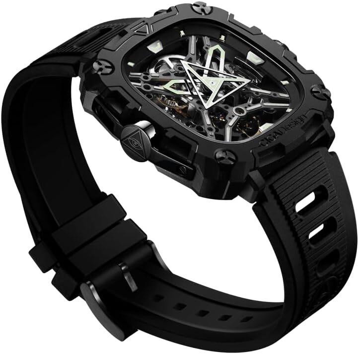 [CIGA Design] Watch Automatic Series X Eye of Hours X051-BB01-W5B Men’s Black