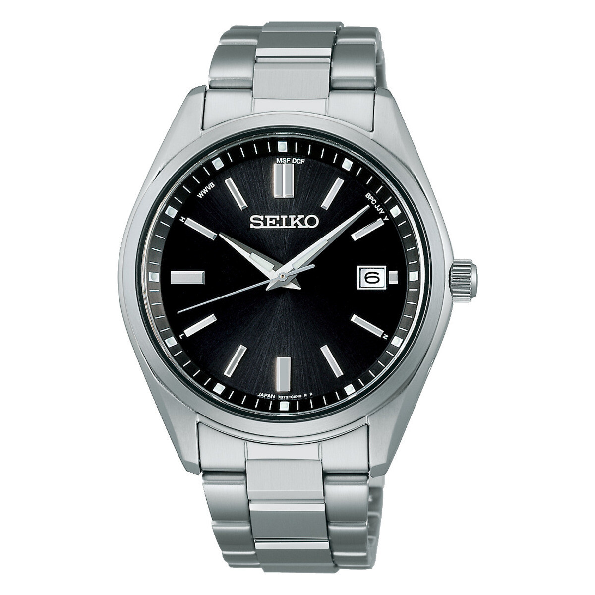 SEIKO Selection SBTM323 Black Solar Atomic Radio Men’s Watch New in Box
