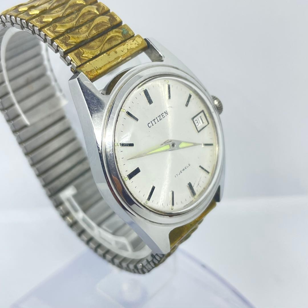 CITIZEN 17 JEWELS Hand-wound Watch, Working Condition, Antique